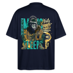 Herakles, Gorilla, 1st | Blaster, Oversize Bio T-Shirt, Unisex - Navy