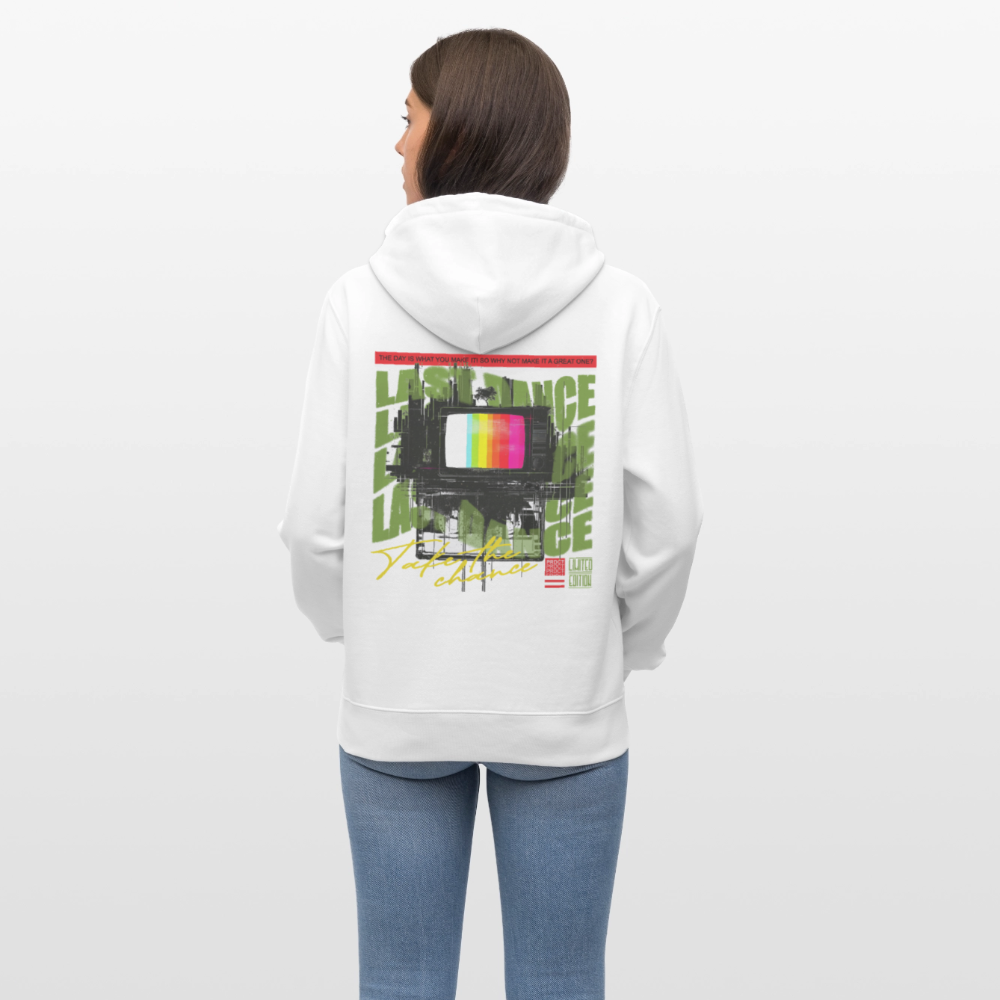 Oblivionis, Fernseher, 1st | Cruiser, Unisex Bio-Hoodie - Weiß
