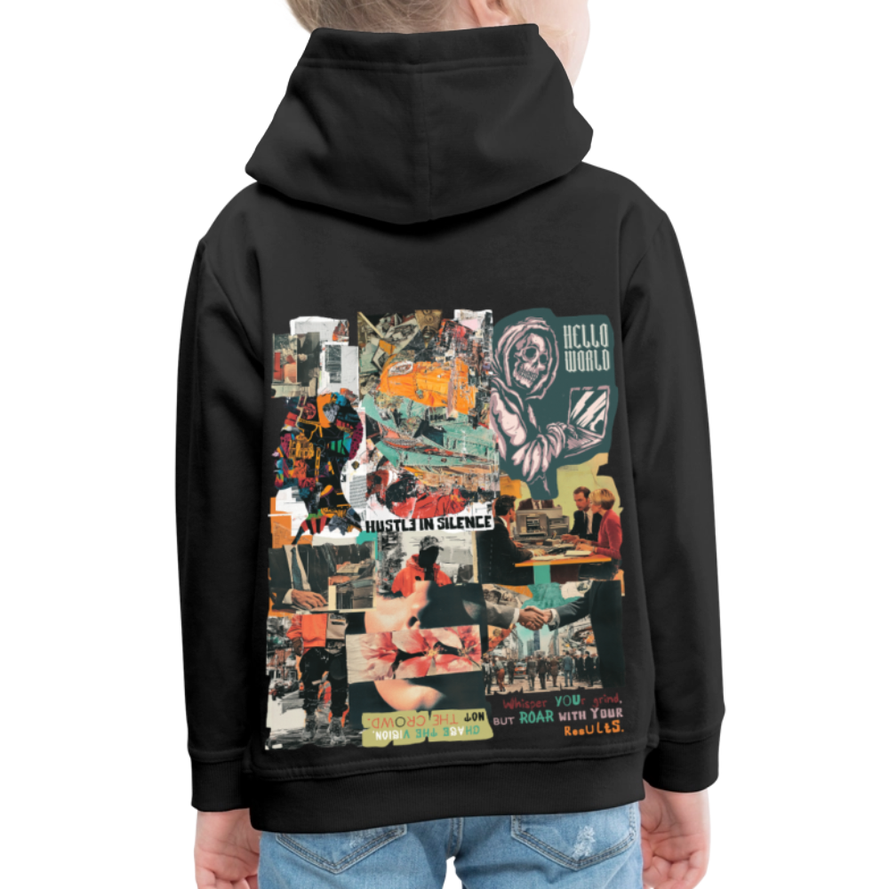Aurelion, Office, 1st | Kinder Hoodie - Schwarz