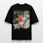 Eldrathis2, Fahrrad, 1st | Blaster, Oversize Bio T-Shirt, Unisex - Schwarz