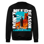 Fuxi, Wüste, 1st | Roller, Unisex Bio-Sweatshirt - Schwarz