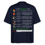 Astraeian, Symbole, 1st | Blaster, Oversize Bio T-Shirt, Unisex - Navy