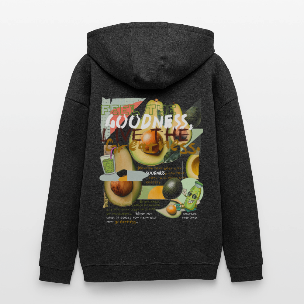 Daeva, Avocado, 1st | Freshhood, Oversized Unisex Hoodie - Anthrazit