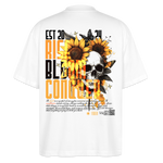 Umbraxion, Sonnenblume, 1st | Blaster, Oversize Bio T-Shirt, Unisex - Weiß