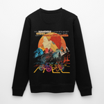 Panos, Fahrrad, 1st | Roller, Unisex Bio-Sweatshirt - Schwarz