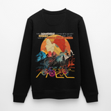 Panos, Fahrrad, 1st | Roller, Unisex Bio-Sweatshirt - Schwarz