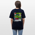 Thesean, Pinsel, 1st | Essential, Relaxed Fit Unisex Bio T-Shirt - Navy