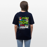Thesean, Pinsel, 1st | Essential, Relaxed Fit Unisex Bio T-Shirt - Navy