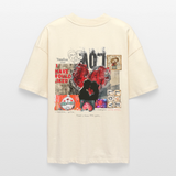 Galevar, Liebe, 1st | Blaster, Oversize Bio T-Shirt, Unisex - Weißgrau