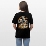 Nyxian, Skelet & Welpen, 1st | Essential, Relaxed Fit Unisex Bio T-Shirt - Schwarz