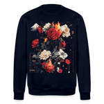 Manannan, Rose, 1st | Roller, Unisex Bio-Sweatshirt - Navy