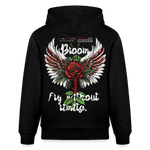 Amaterasu , Engelsflügel, 1st | Cruiser, Unisex Bio-Hoodie - Schwarz