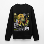 Ryujin, Falke, 1st | Roller, Unisex Bio-Sweatshirt - Schwarz