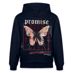 Xurmus, Schmetterling, 1st | Cruiser, Unisex Bio-Hoodie - Navy