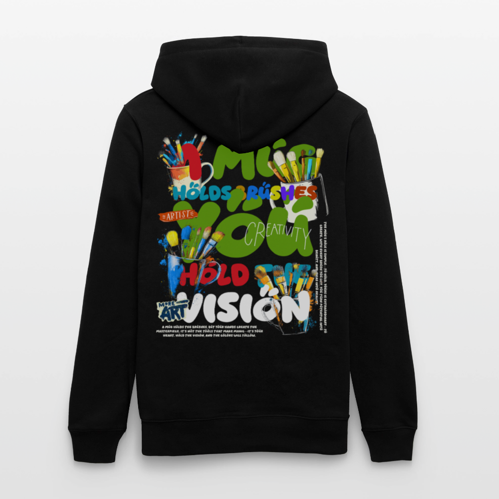 Thesean, Pinsel, 1st | Cruiser, Unisex Bio-Hoodie - Schwarz