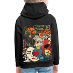 Eosan, Wolf, 1st | Kinder Hoodie - Schwarz