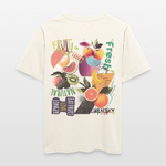 Xerathis, Obst, 1st | Essential, Relaxed Fit Unisex Bio T-Shirt - Naturweiß 