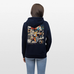 Hekatean, Sternzeichen, 1st | Cruiser, Unisex Bio-Hoodie - Navy