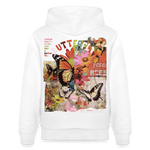 Azaroth, Schmetterling, 1st | Cruiser, Unisex Bio-Hoodie - Weiß