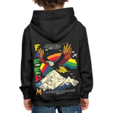Susanoo, Adler, 1st | Kinder Hoodie - Schwarz