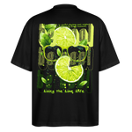 Kali, Limette, 1st | Blaster, Oversize Bio T-Shirt, Unisex - Schwarz