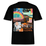 Nyxaris, Windmühle, 1st | Essential, Relaxed Fit Unisex Bio T-Shirt - Schwarz