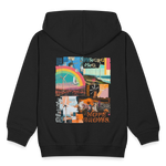 Nyxaris, Windmühle, 1st | Kinder Zip Hoodie - Schwarz