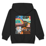 Nyxaris, Windmühle, 1st | Kinder Zip Hoodie - Schwarz