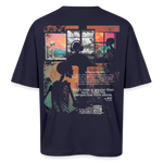 Erosan, Fenster, 1st | Breezy, Oversized Unisex T-Shirt - Navy