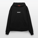 Dandan, Glühbirne, 1st | Heavyweight Oversized Bio Hoodie, Unisex - SOLID BLACK