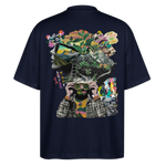 Oceani, Berge, 1st | Blaster, Oversize Bio T-Shirt, Unisex - Navy