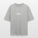Amaterasu , Engelsflügel, 1st | Blaster, Oversize Bio T-Shirt, Unisex - Grau meliert