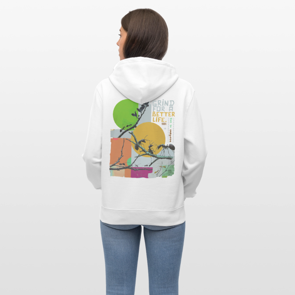 Draganis, Ameisen, 1st | Cruiser, Unisex Bio-Hoodie - Weiß
