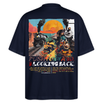 Morphean, Lokomotive, 1st | Blaster, Oversize Bio T-Shirt, Unisex - Navy