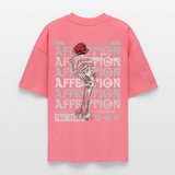 Zeusun, Rose, 1st | Blaster, Oversize Bio T-Shirt, Unisex - Pink 