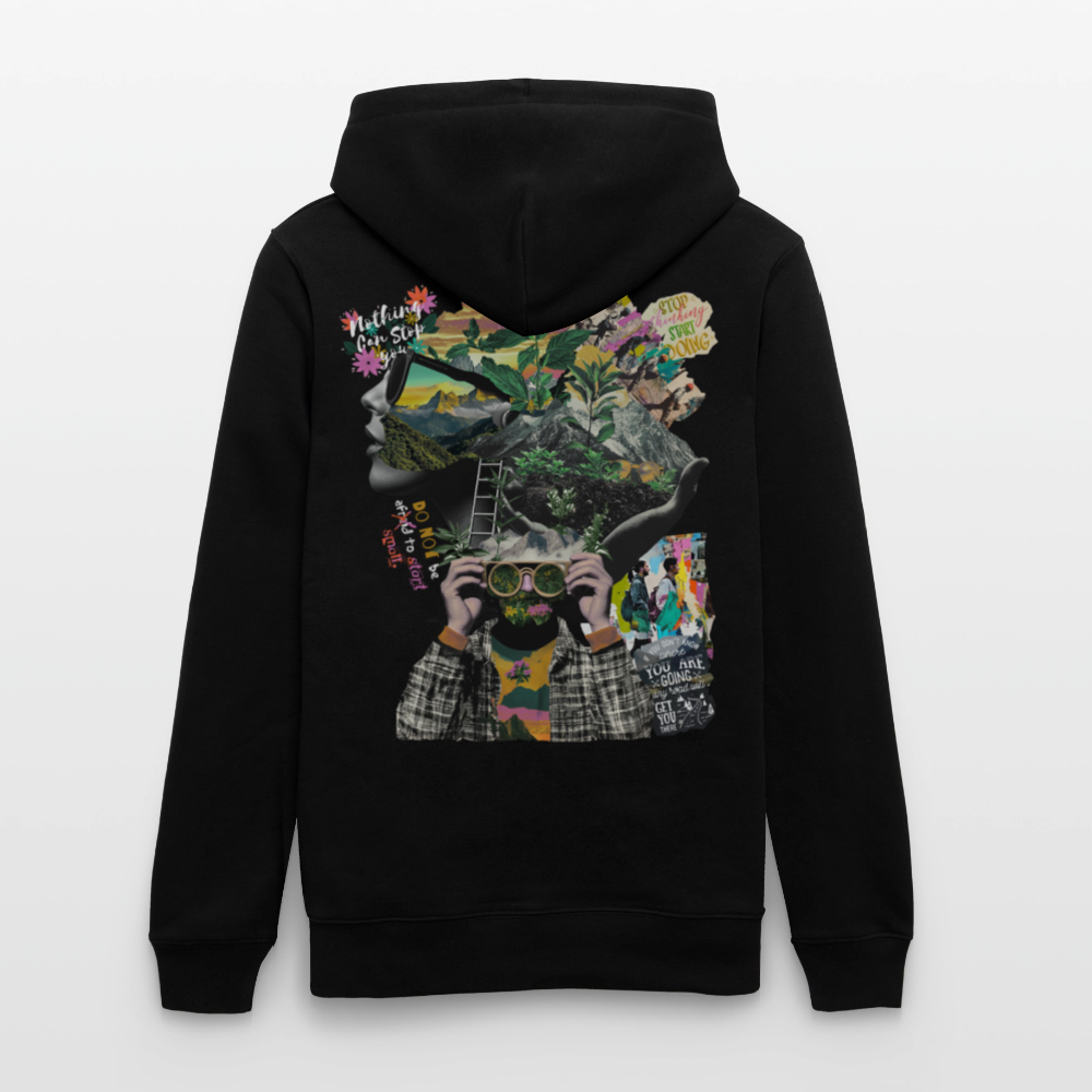 Oceani, Berge, 1st | Cruiser, Unisex Bio-Hoodie - Schwarz