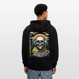 Panian, Berge, 1st | Freshhood, Oversized Unisex Hoodie - Schwarz