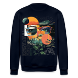 Izanagi, Sonnenbrille, 1st | Roller, Unisex Bio-Sweatshirt - Navy
