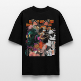Qareen, Sonnenbrille, 1st | Blaster, Oversize Bio T-Shirt, Unisex - Schwarz