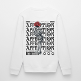 Tiberion, Rose, 1st | Roller, Unisex Bio-Sweatshirt - Weiß