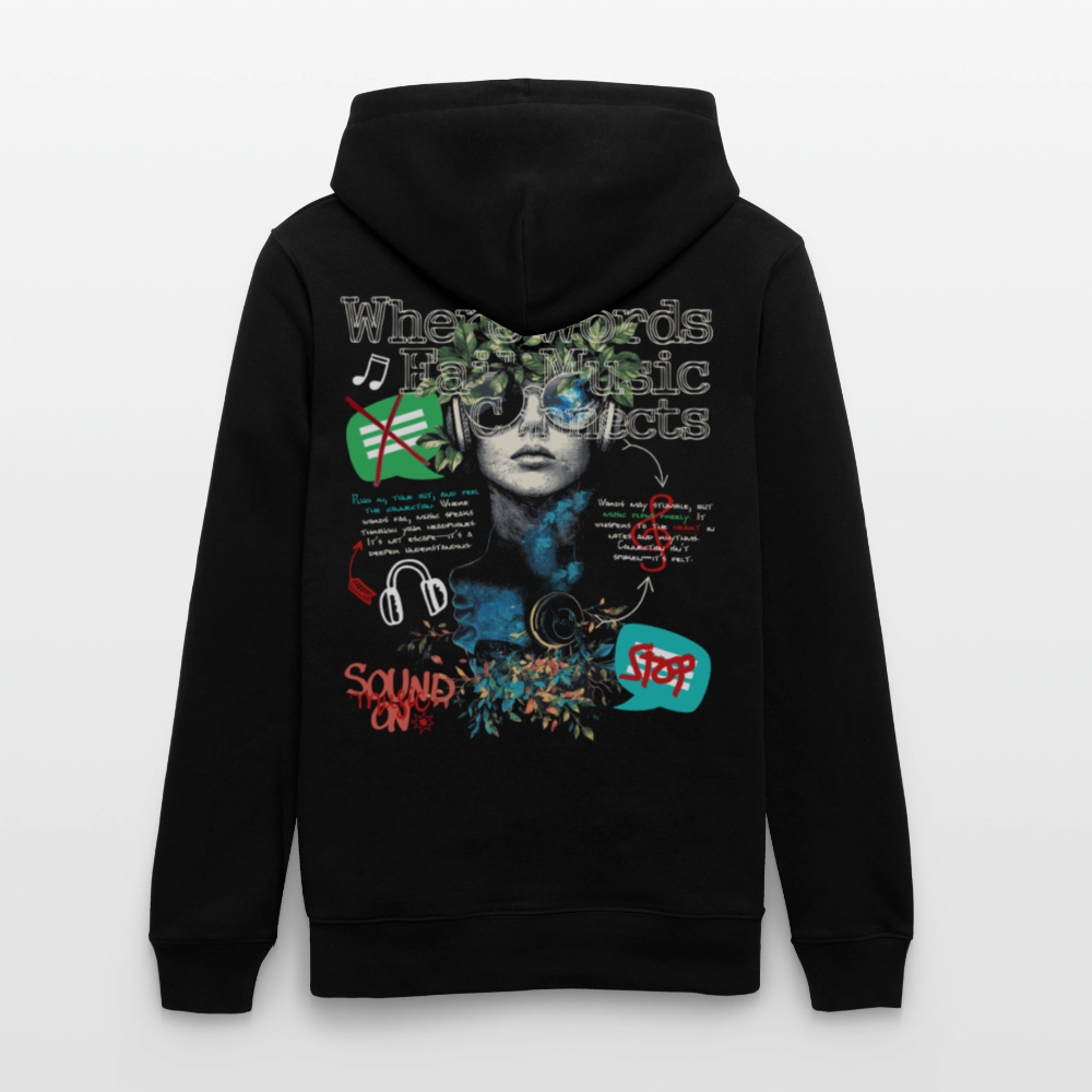 Apollan, Musik, 1st | Cruiser, Unisex Bio-Hoodie - Schwarz