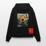 Hermesan, Kindheit, 1st | Heavyweight Oversized Bio Hoodie, Unisex - SOLID BLACK