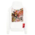 Azaroth, Schmetterling, 1st | Heavyweight Oversized Bio Zip Hoodie, Unisex - OFF WHITE