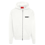 Siriothis, Schmetterling, 1st | Heavyweight Oversized Bio Zip Hoodie, Unisex - OFF WHITE