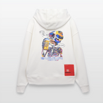 Vorthalos, Skelet, 1st | Heavyweight Oversized Bio Hoodie, Unisex - OFF WHITE