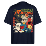 Eosan, Wolf, 1st | Blaster, Oversize Bio T-Shirt, Unisex - Navy