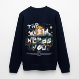 Ereshkigal, Berge, 1st | Roller, Unisex Bio-Sweatshirt - Navy