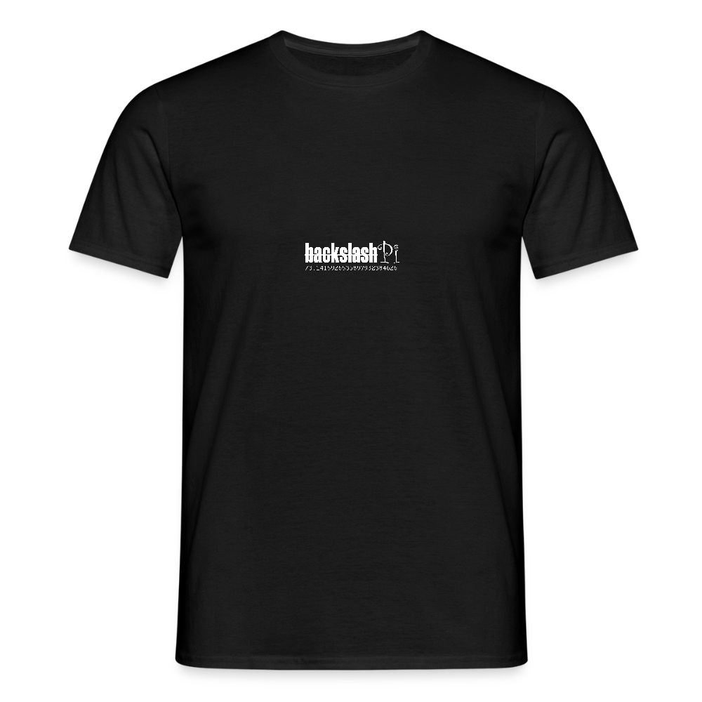 Männer T-Shirt - Schwarz
