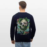 Persephi, Totenkopf, 1st | Roller, Unisex Bio-Sweatshirt - Navy