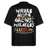 Quetzalcoatl, Vogel, 1st | Blaster, Oversize Bio T-Shirt, Unisex - Schwarz